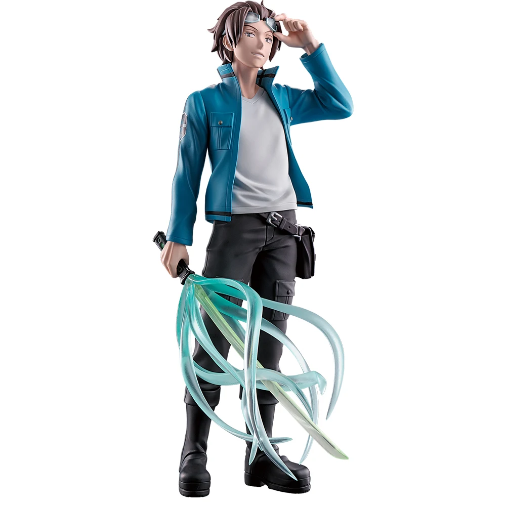 Фото Оригинальная аниме-фигурка BANDAI Ichiban Kuji Jin Yuichi The Road To The Future World Trigger Figure Prize Action Figure Model №3