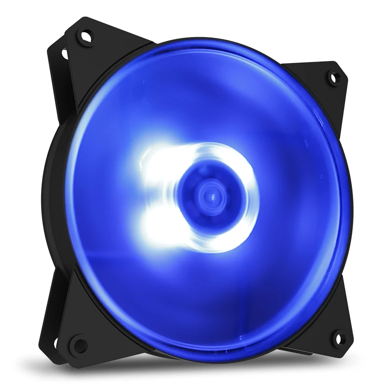 Cooler Master MF120L 120mm LED Blue Quiet Case Fan CPU Water Cooling |