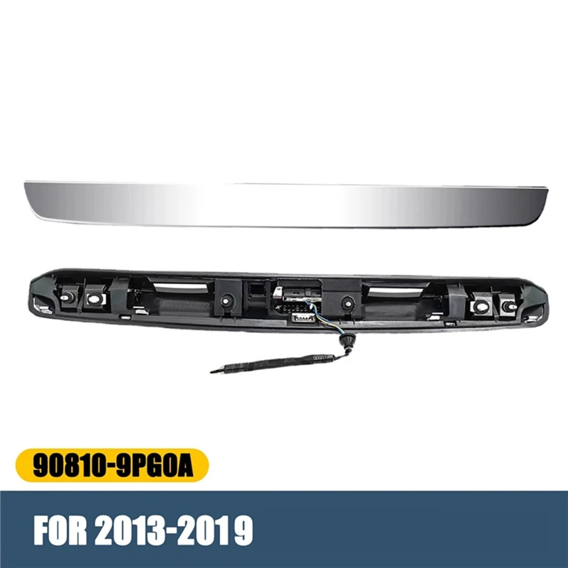 Задние подъемные ворота Хромированная ручка отделка литье для Nissan Pathfinder 2013-2019