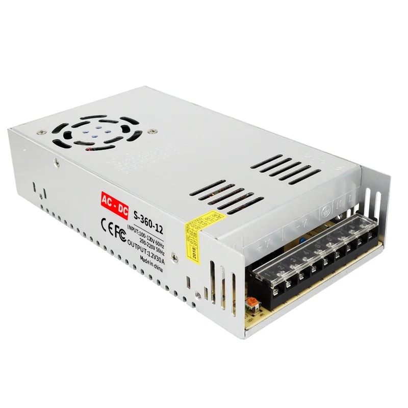 

220V conversion 5V12V24V DC switching power supply 3a5a10a Monitoring transformer LED strip bar power supply voltage.