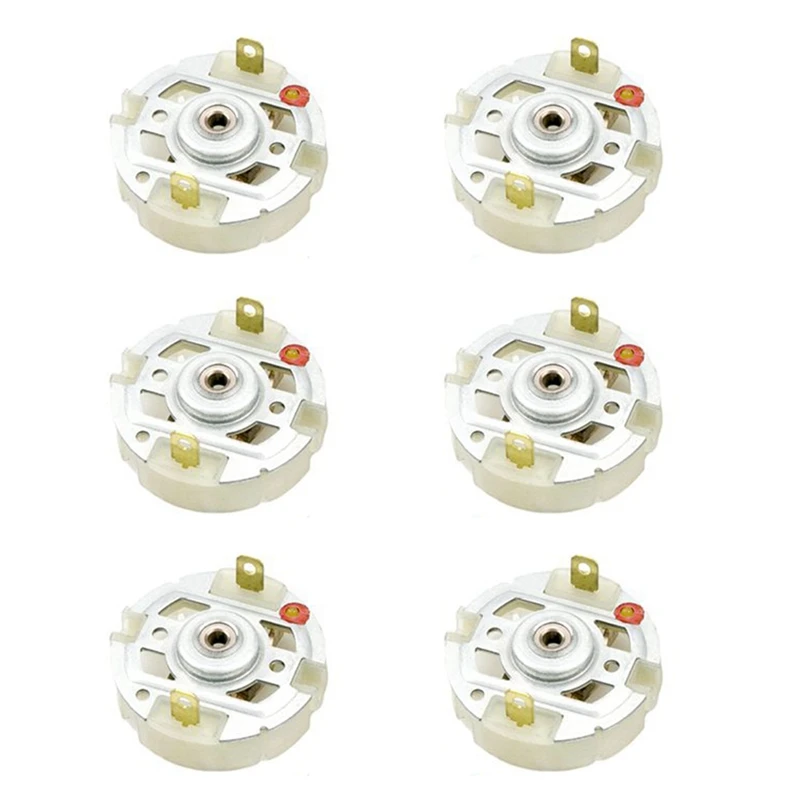 

6Pcs Rs550 Motor With Copper Brush Charging Drill Electric Screwdriver Brush Holder