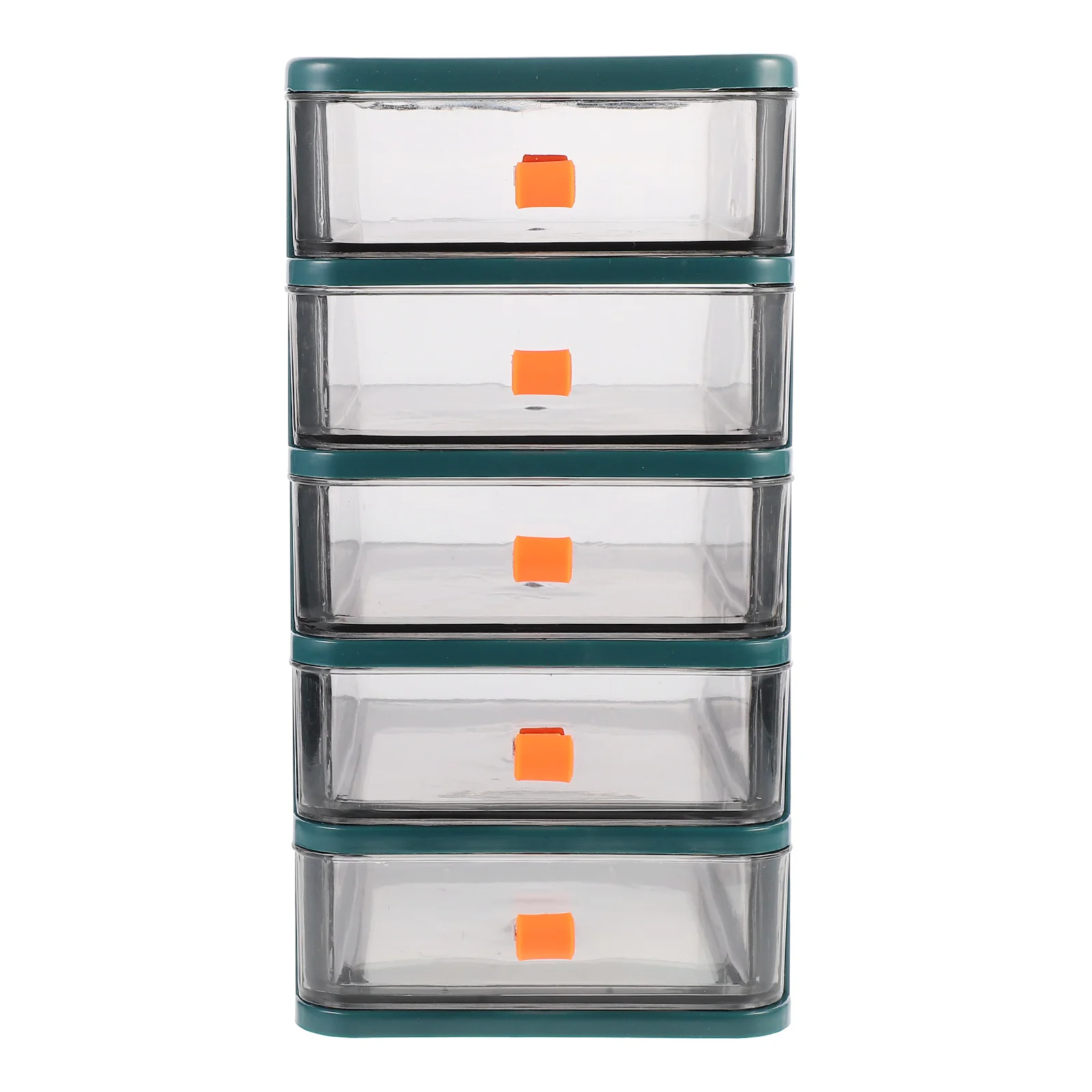 

Storage Drawer Organizer Box Desktopdrawerscabinet Mini Desk Withjewelry Transparent Clear Sundries Case Multi Storey Layer
