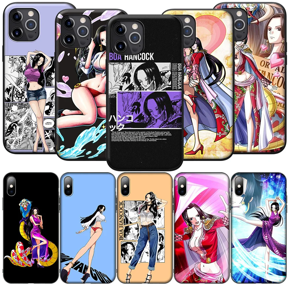 FL31 Боа Хэнкок Аниме НОВЫЙ чехол для телефона Xiaomi Redmi Note 11 11s 10 10s 9 9s 10t 8T 8 7 6 Pro Max