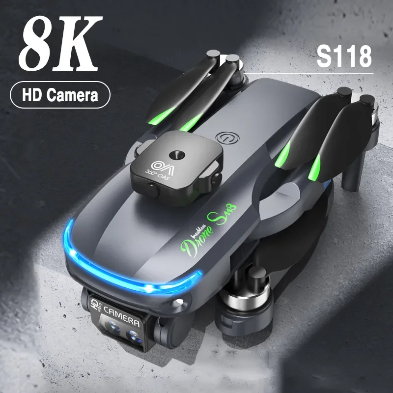 

Квадрокоптер Радиоуправляемый с GPS, Wi-Fi, FPV, 8K