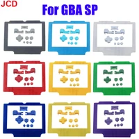 jcd new plastic lens for gba sp screen lens for gameboy color lens protector buttons kit w adhensiveparts
