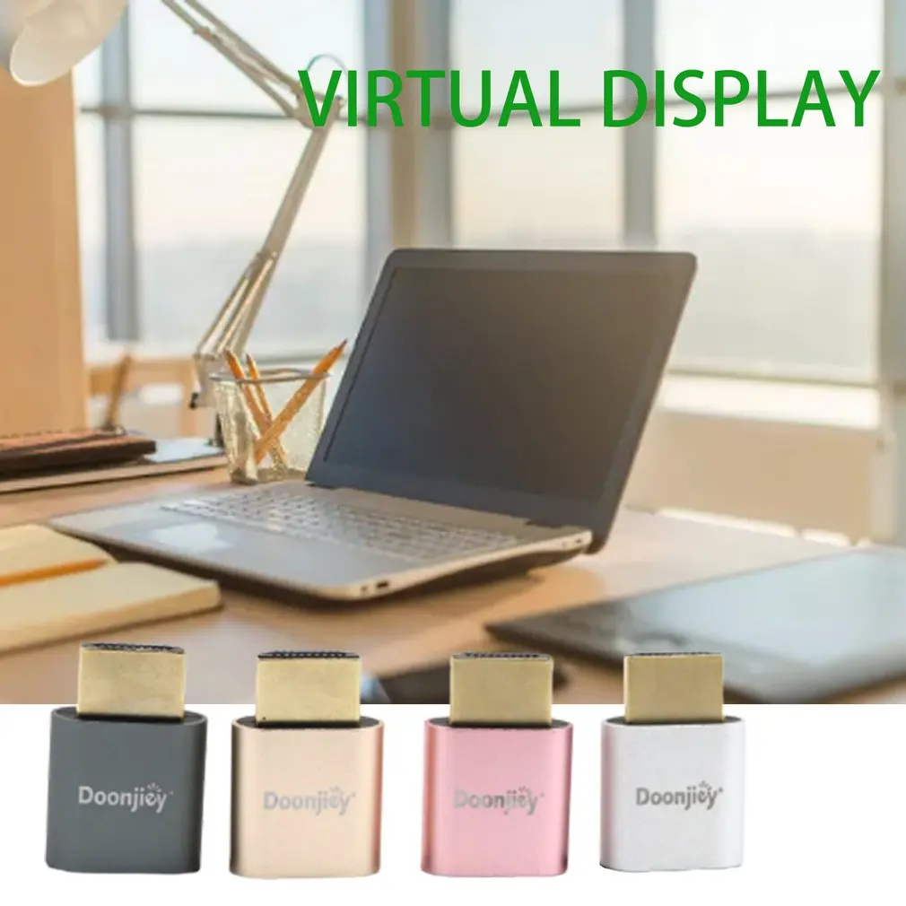 Совместимый с HDMI виртуальный дисплей 4K DDC EDID манекен разъем VGA Чит Виртуальная