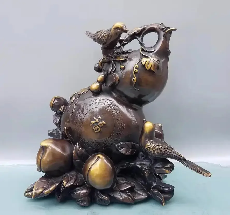 Металлические украшения из тыквы долговечности культурные и творческие для дома