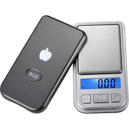 

Diamond digital display Mini apple precision pocket scales Mp-3 (200 Gr-0.01) ergonomic design practical products
