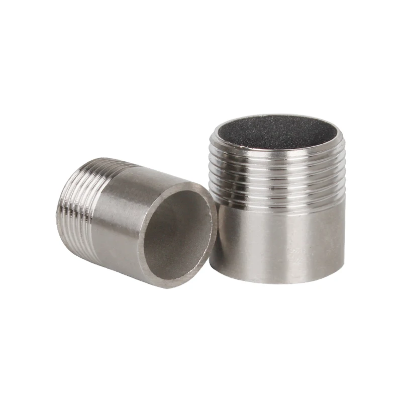 

1/4 "3/8" 1/2 "3/4" 1 "до 2" BSPT Мужской x стыковая сварка ниппель 304 фитинги из нержавеющей стали вода газ масло