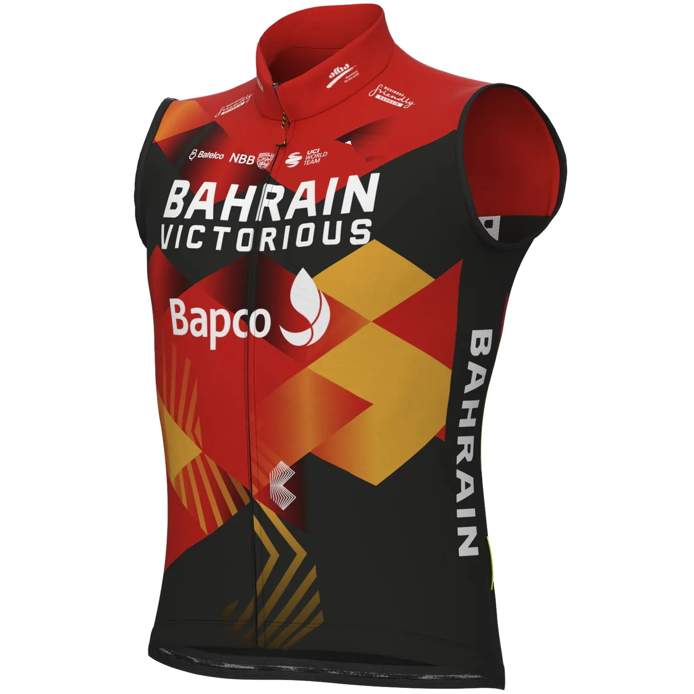 

Windproof 2023 BAHRAIN VICTORIOUS Team Sleeveless Cycling Jacket Vest Gilet Mtb Clothing Bicycle Maillot Ciclismo