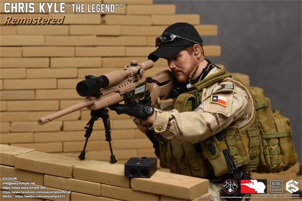 1/6 простой и ES CK002R US. Модели игрушек-снайпера полный набор подвижная экшн-фигурка
