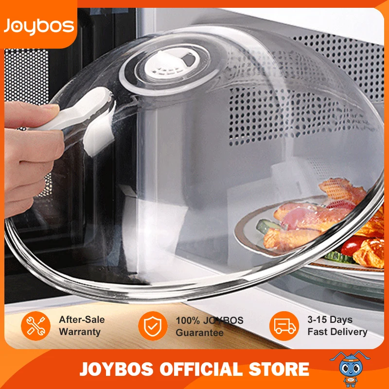 JOYBOS Household Microwave Heating Cover High Temperature Resistant And Oil Splash-Proof Fresh-Keeping Hot Vegetable Cover KR8