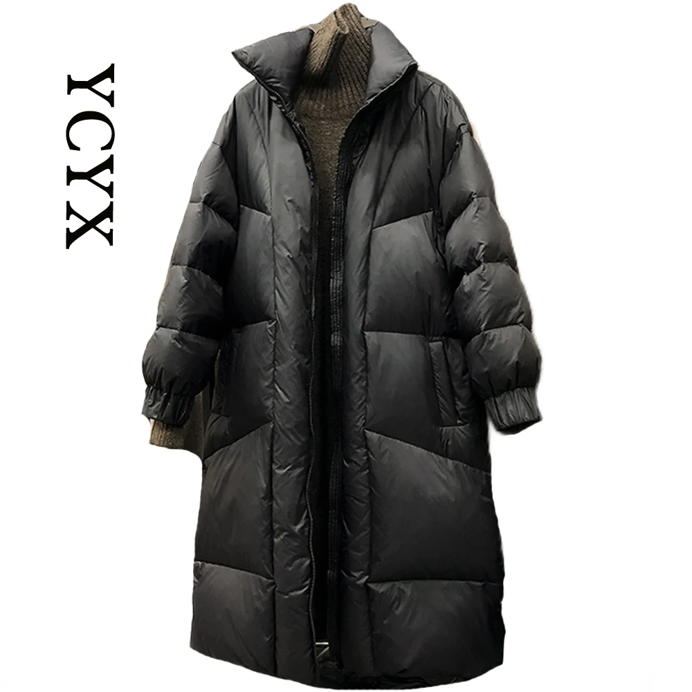 

YCYX women long Women's cotton padded coat Winter Jackets Women Coat Female Parka Over-Knee Cotton Padded Korea coat YCYX130