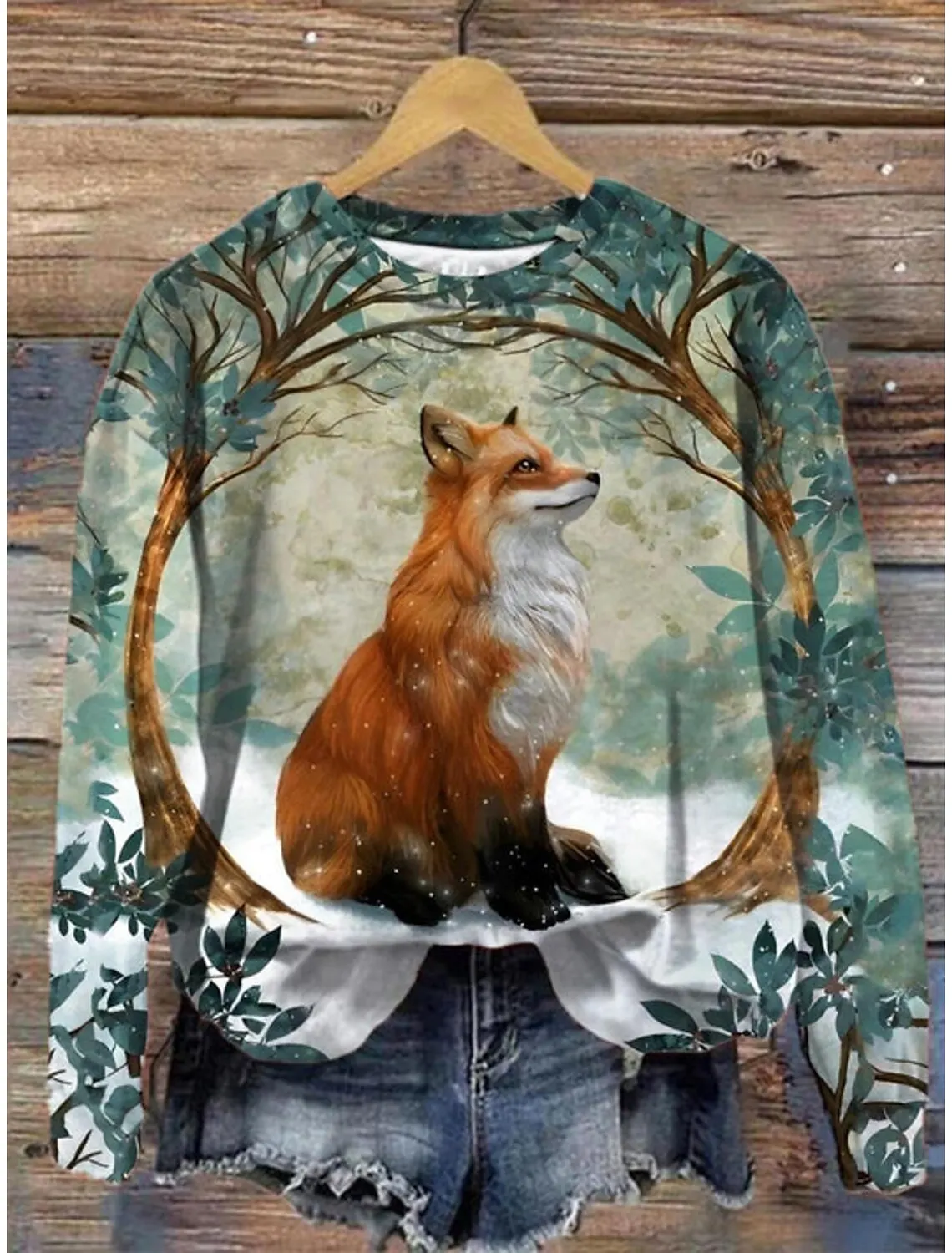 

European and American women's cartoon 3D animal digital printing casual short sleeved T-shirt Women's t-shirt