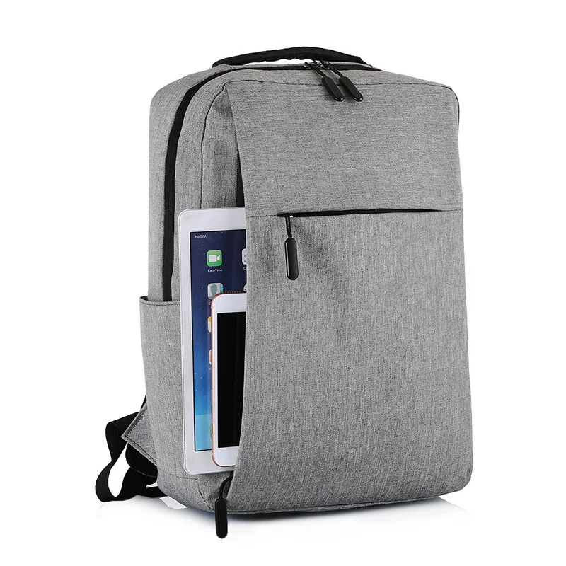 

Men's Business Function Computer Bag Usb Simple Backpack Custom Large-capacity Backpack Travel School Bag