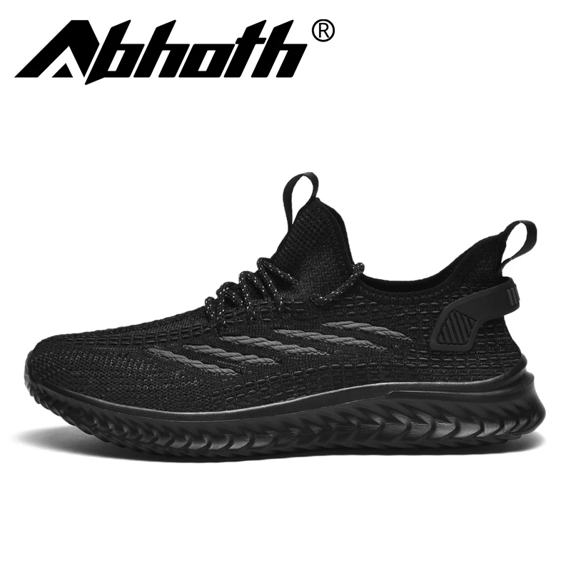 Abhoth Mens Shoes Breathable Sports Shoes Men's Fashion Sneakers for Men 2022 New Elasticity Women's Spring Shoes Big Size 48