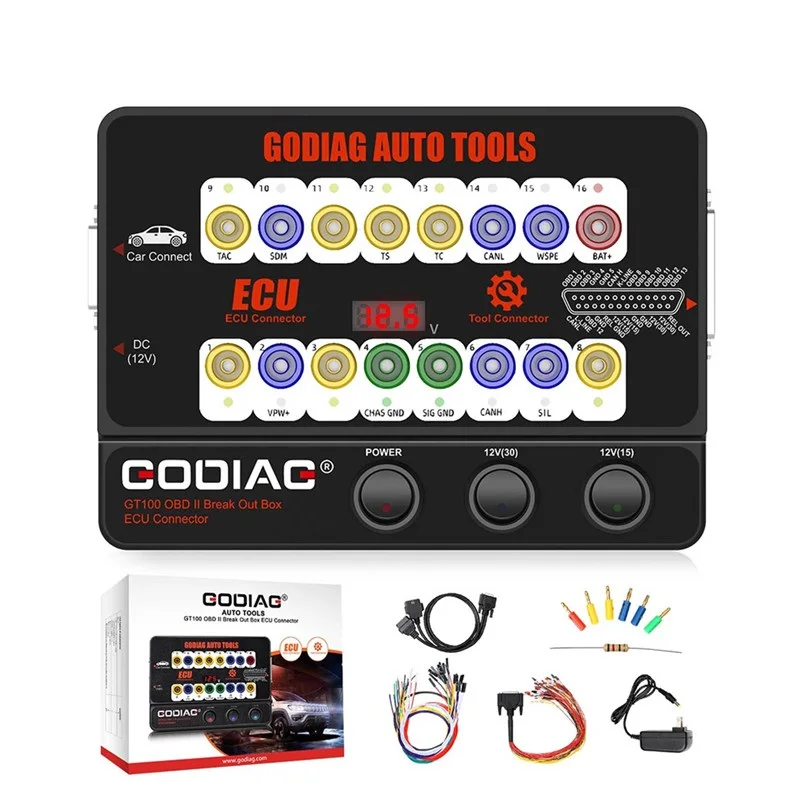 Для автомобильных инструментов GODIAG GT100, диагностическая платформа OBDII Для автомобильных инструментов GODIAG GT100, диагностическая платформа OBDII