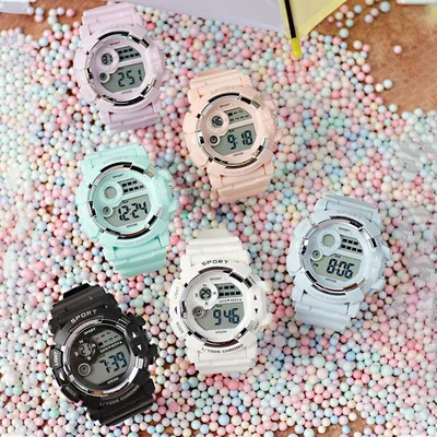 

Fashion Women Sport Watches Waterproof Trendy Men Ladies Digital Watch Top Brand Rose Gold Lover's Gift Outdoor Quartz Clock