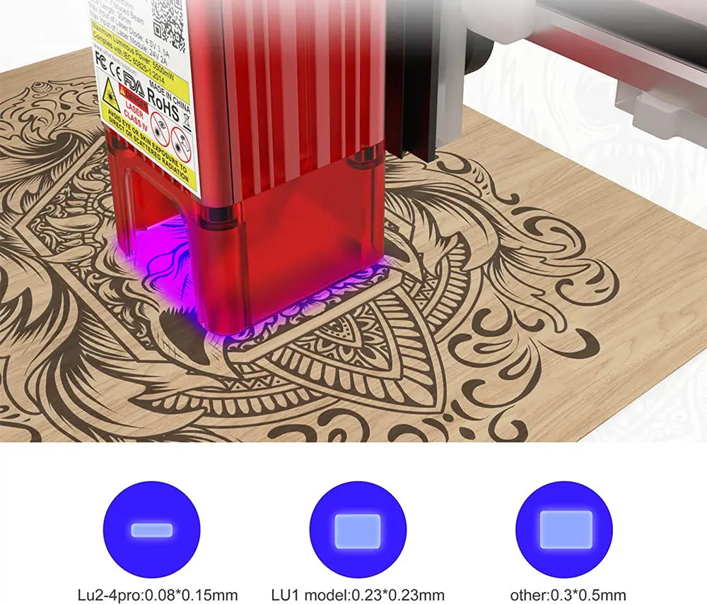 Fast Delivery Wood Plastic Mobile Phone Shell Aufero Laser Engraver Diode Engraving Machines YRR 2.0 Router Rotary Axis - купить по