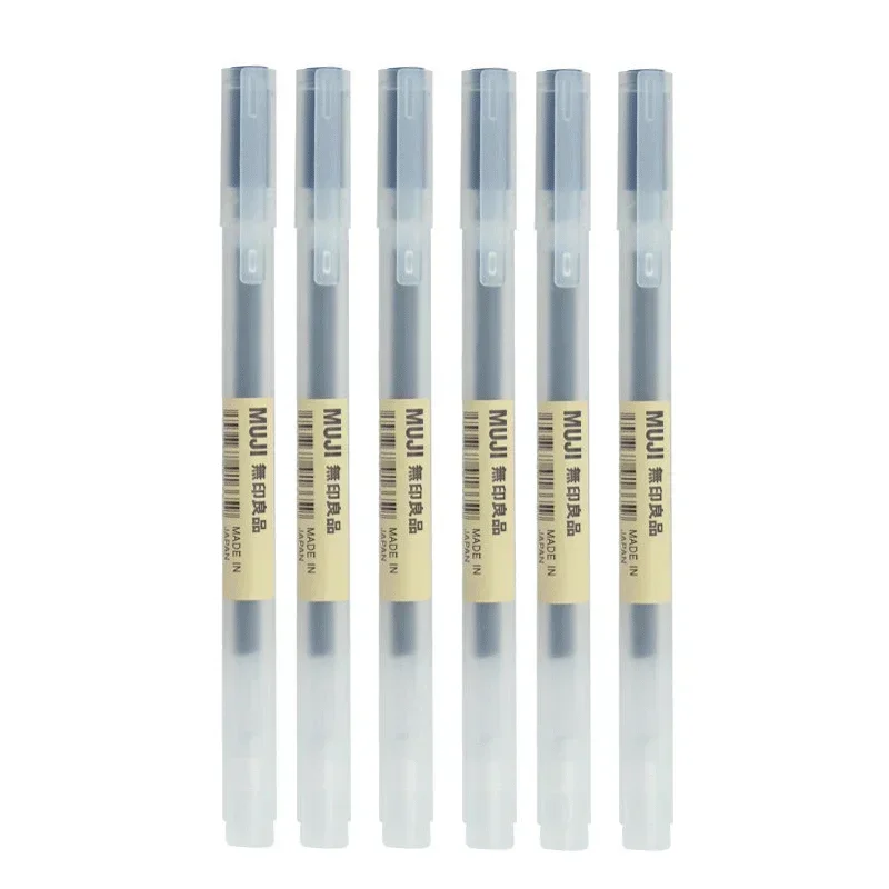 

Набор гелевых ручек MUJI, черные/красные/синие, 0.38/0.5 мм