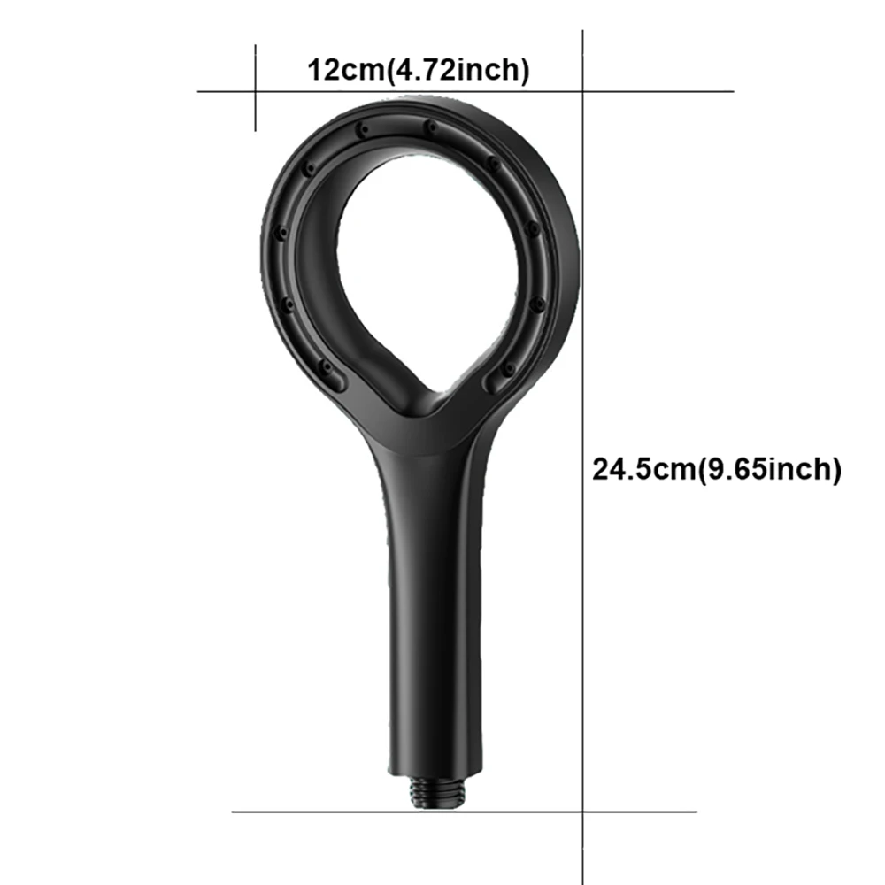 

Насадка для душа с кольцом и повышением давления воды