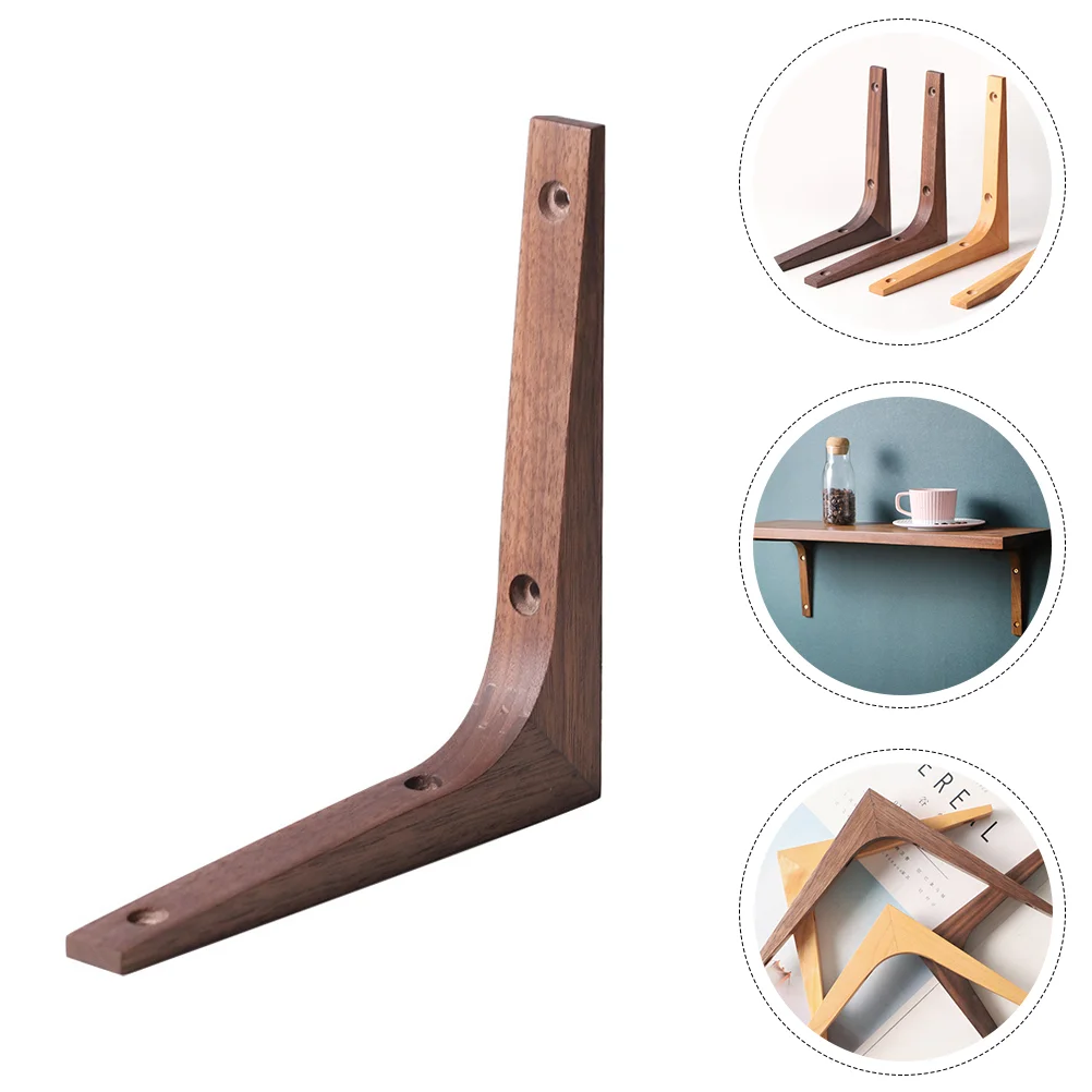 

Wooden Shelf Shelves Bracket Brackets For Supports Floating Corbels Island Decorative 7Inch Wide Racks Wall Mounted Kitchen