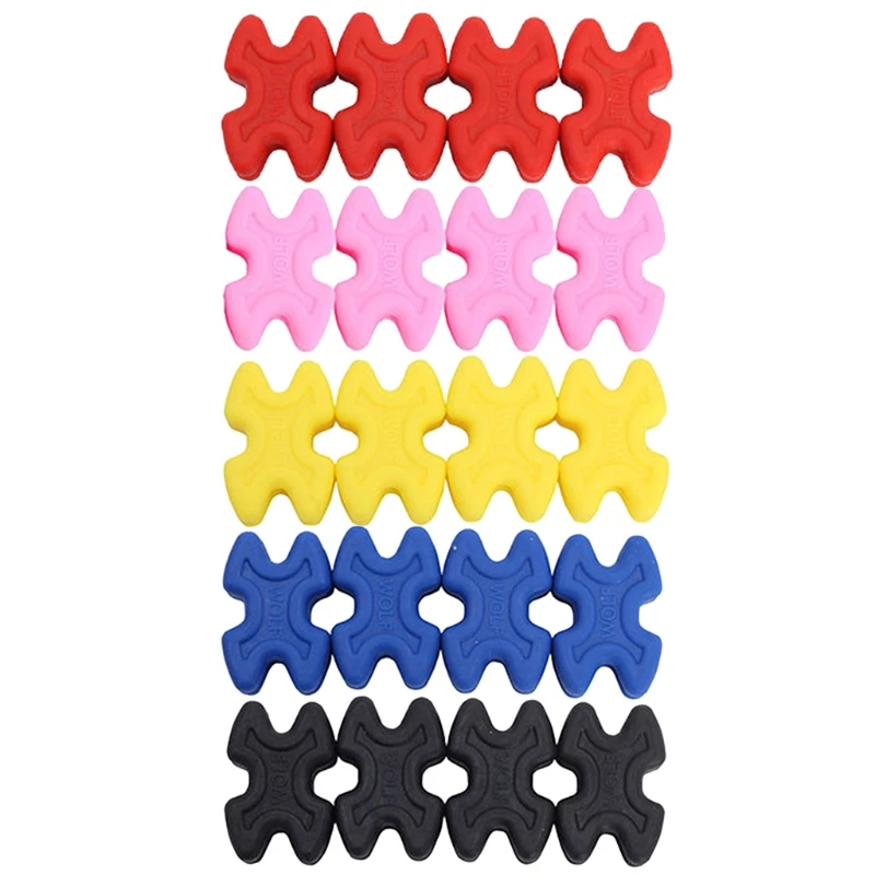 

4pcs Bow Stabilizer Compound Bow Limb Saver Rubber Damping Reduce Shock