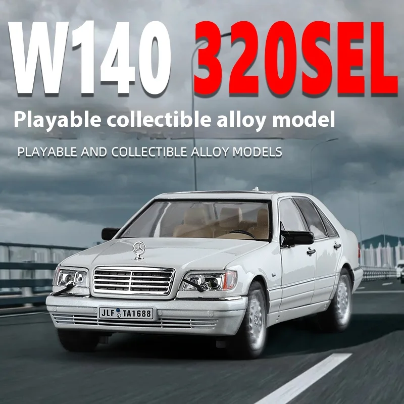 Модель автомобиля Mercedes Benz W140 320SEL 1:24