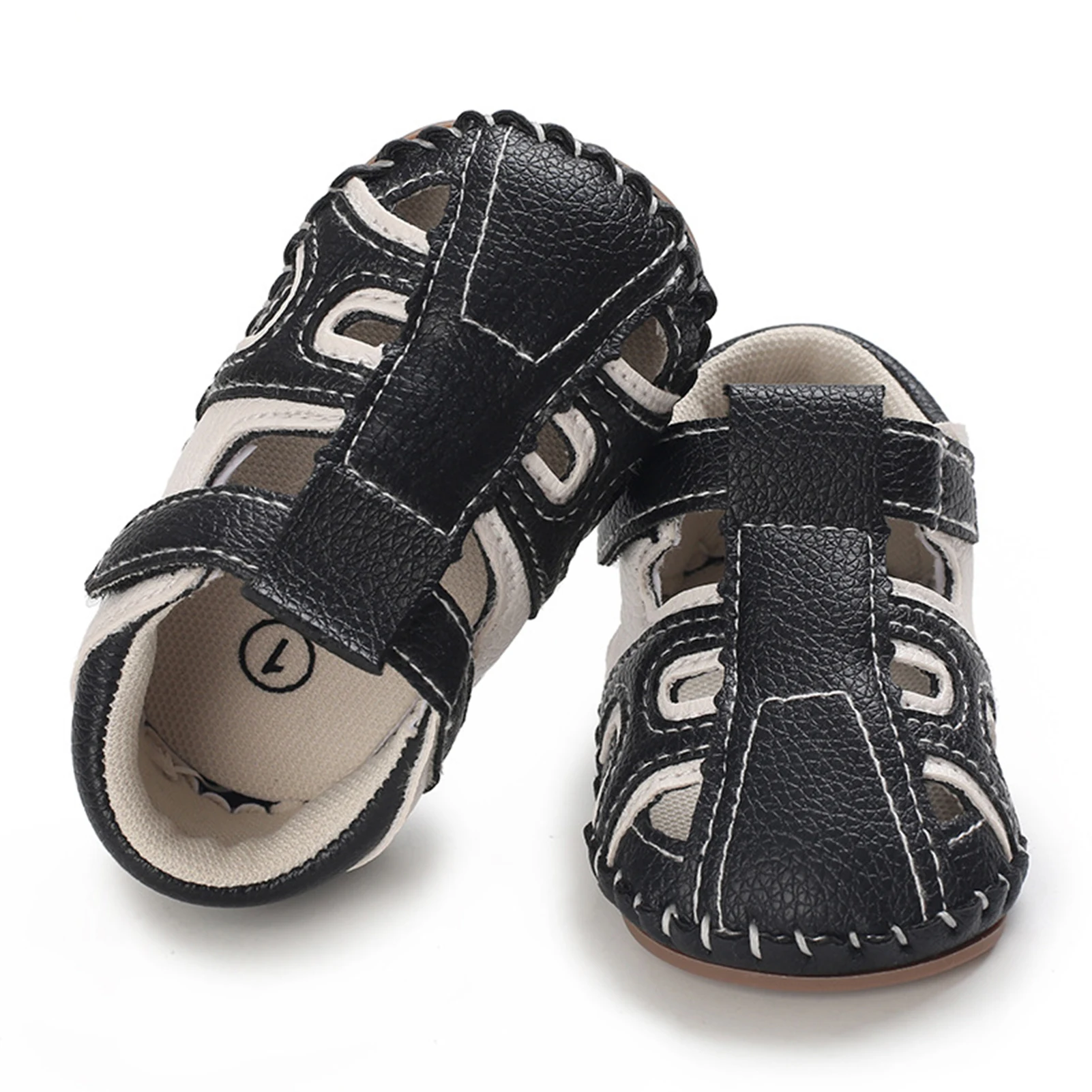 

Kid Girls Leather Sandals Super Soft Anti-Slip Sole Prewalker Little Girls Princess Dress Shoes Best Shower Birthday Gifts For