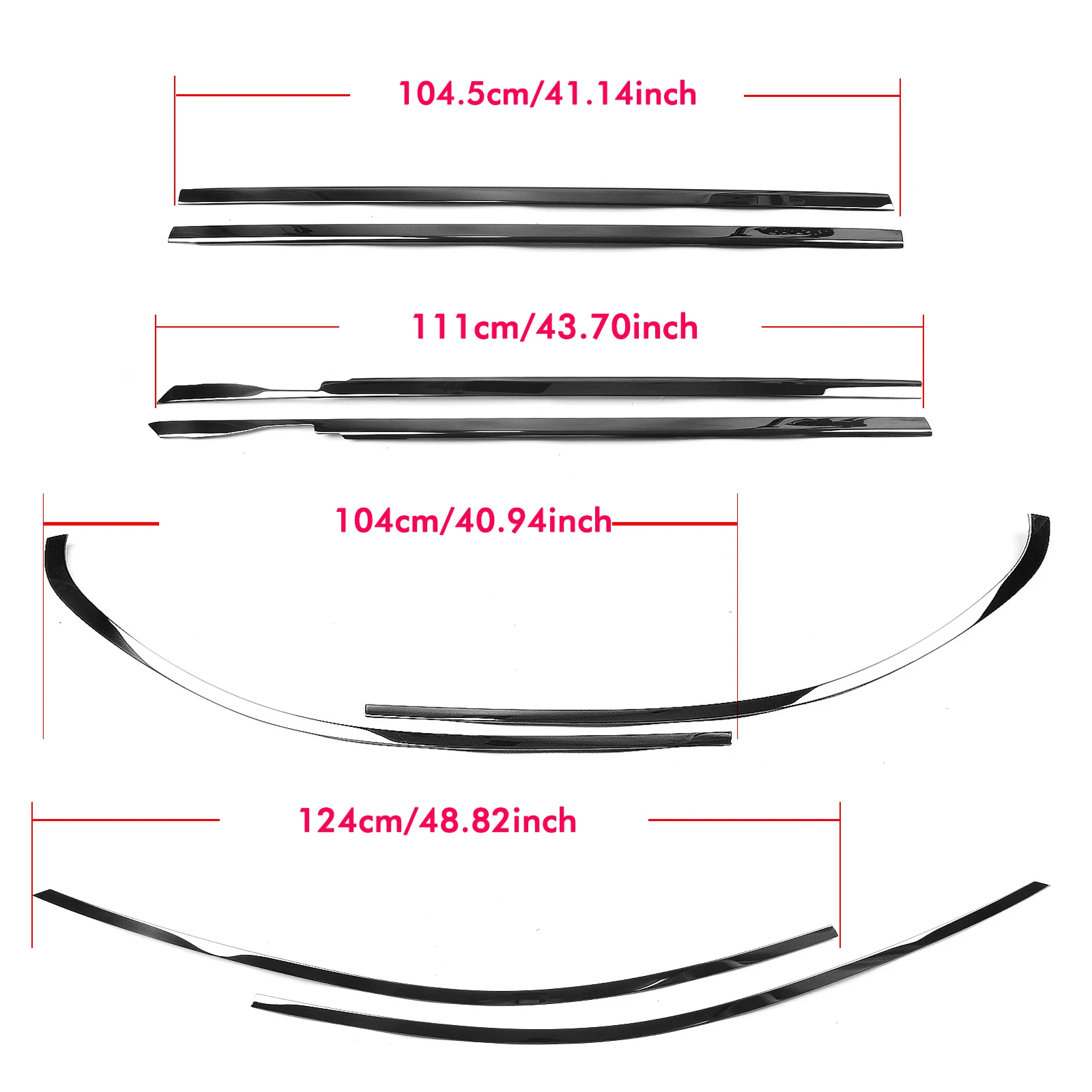 Уплотнительная накладка на окно для Mercedes Benz C Class W205 2015-2021