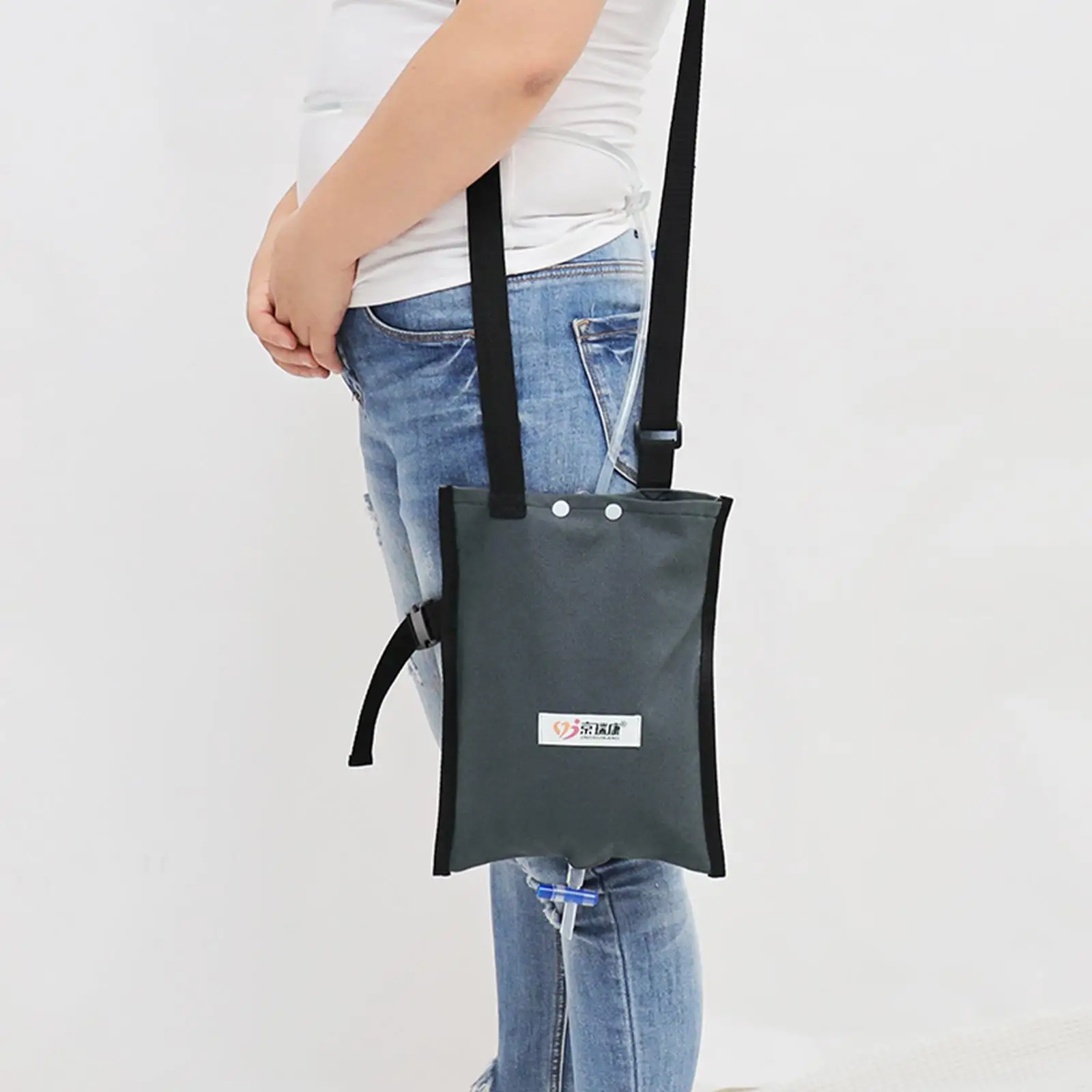 Водонепроницаемый дренажный мешок для мочи регулируемый ремешок простой