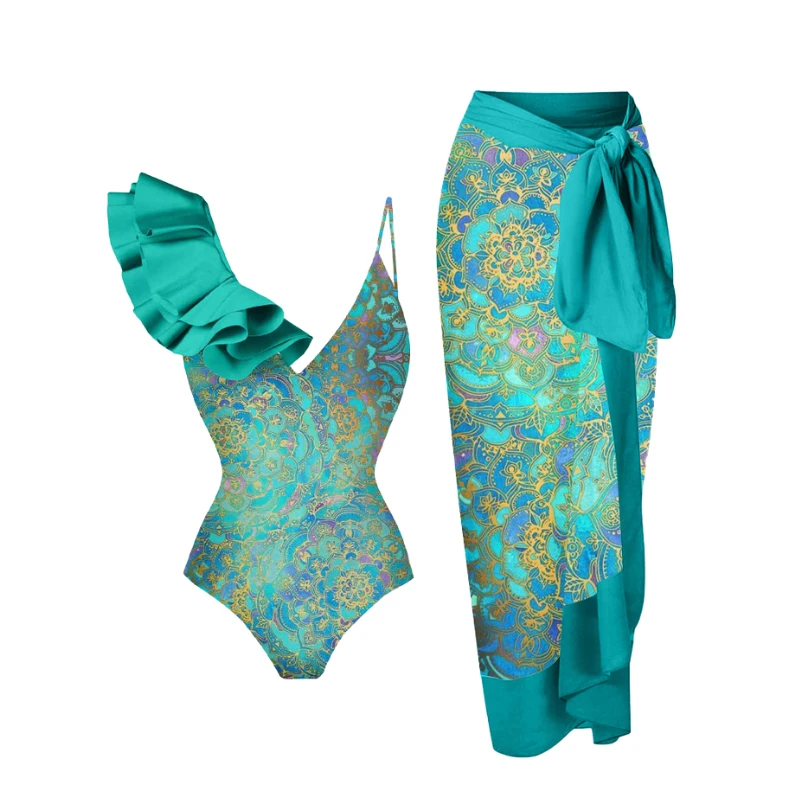 

2023 New Vintage Swimsuit Women Bowknot Swimwear Brazilian Retro Holiday Designer Bathing Suit Fashion Beach Cover Up Summer