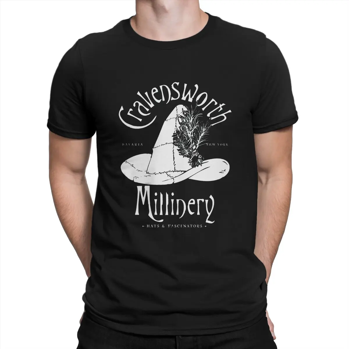

Millinery Men T Shirt What We Do in the Shadows Jemaine Clement Vintage Tee Shirt Short Sleeve Round Neck T-Shirt Cotton Gift