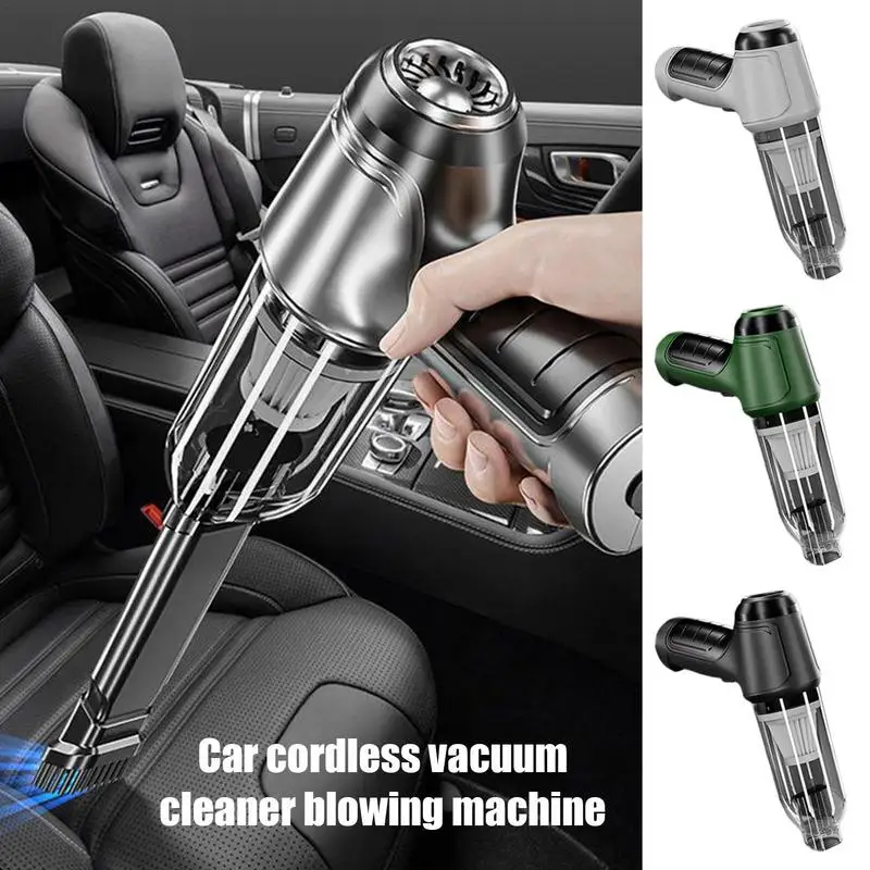 

Wireless Car Vacuum Cleaner 12000pa High Power Portable Household 120W USB Charging Vacuum Sweeper Dust Sucker Accessories