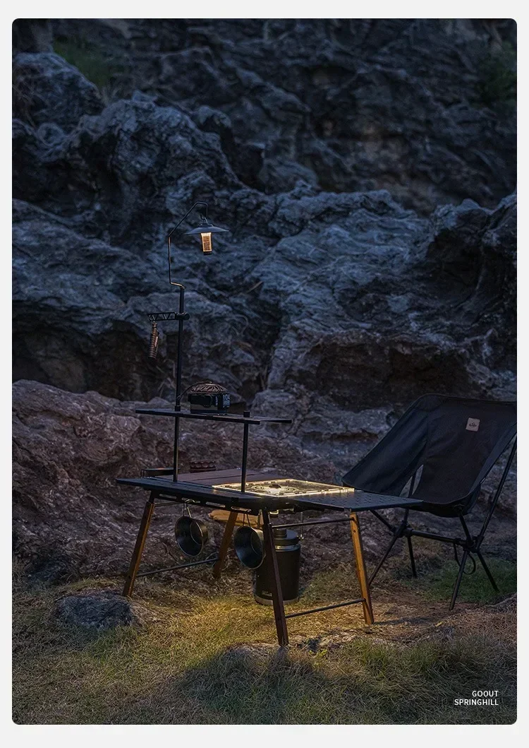 GOOUT STRINGHILL Открытый стол IGT из алюминиевого сплава двухблочный расширительный