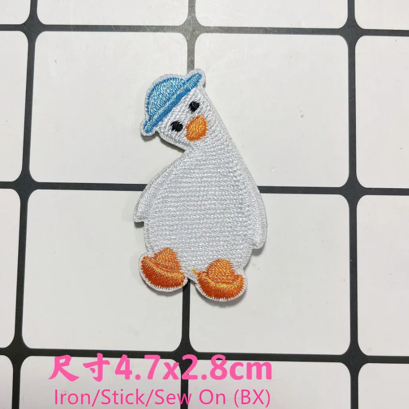 10 шт. железная палочка с животными свиньей уткой вышитая нашивка одежда шляпа