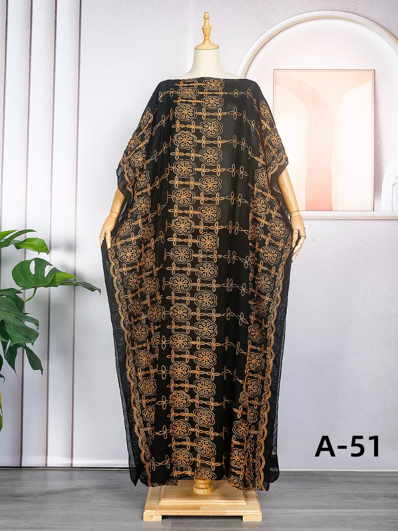 Abaya Dubai Kaftan Muslim Hijab Dress Elegant African Evening Dresses Women Embroidery Kimono Robe Femme Caftan Islam Clothing
