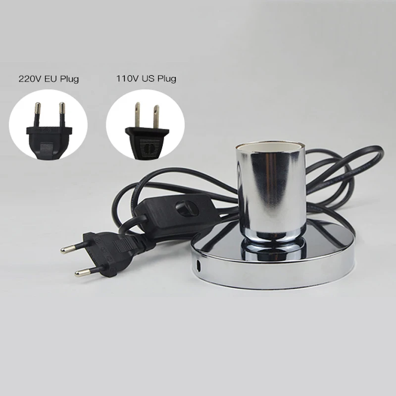 Держатель для лампы E27 с таймером 110 В 220