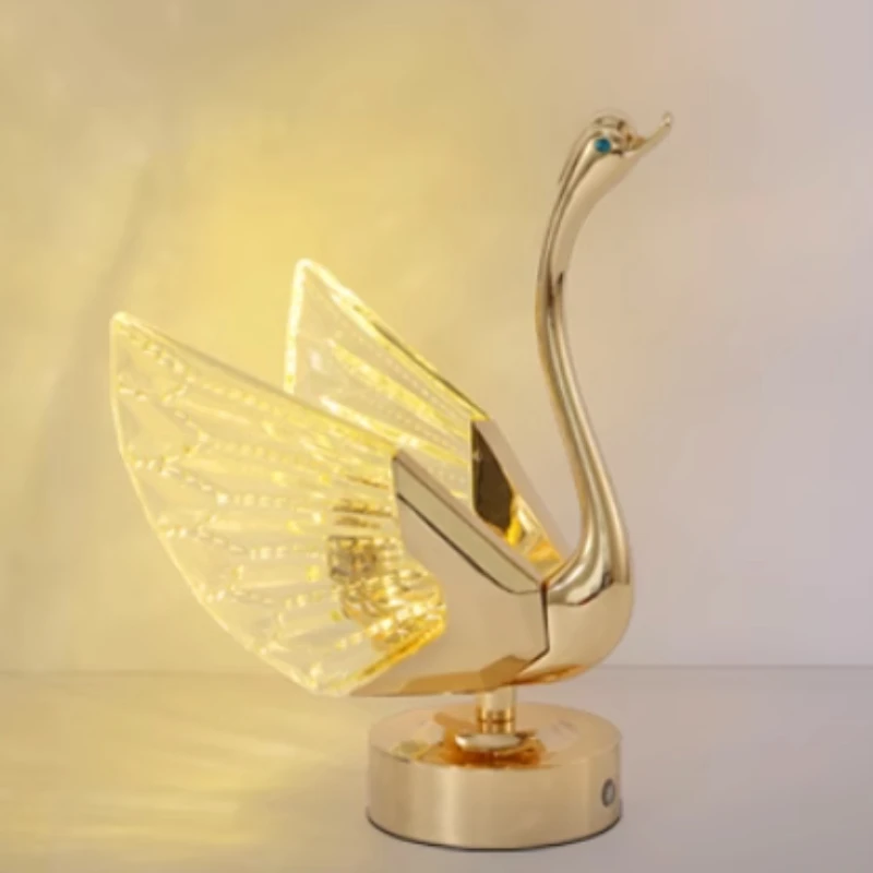 

J135833 Swan Creative Modern Decorative Atmosphere Lamp