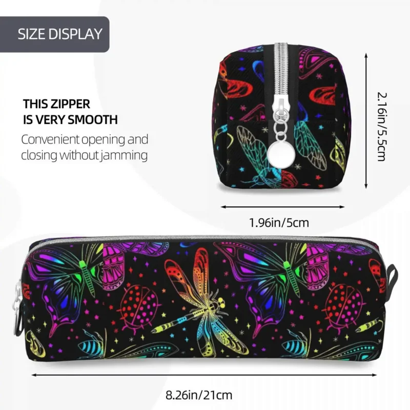 Рисунок 4 - Психоделические пеналы с бабочками