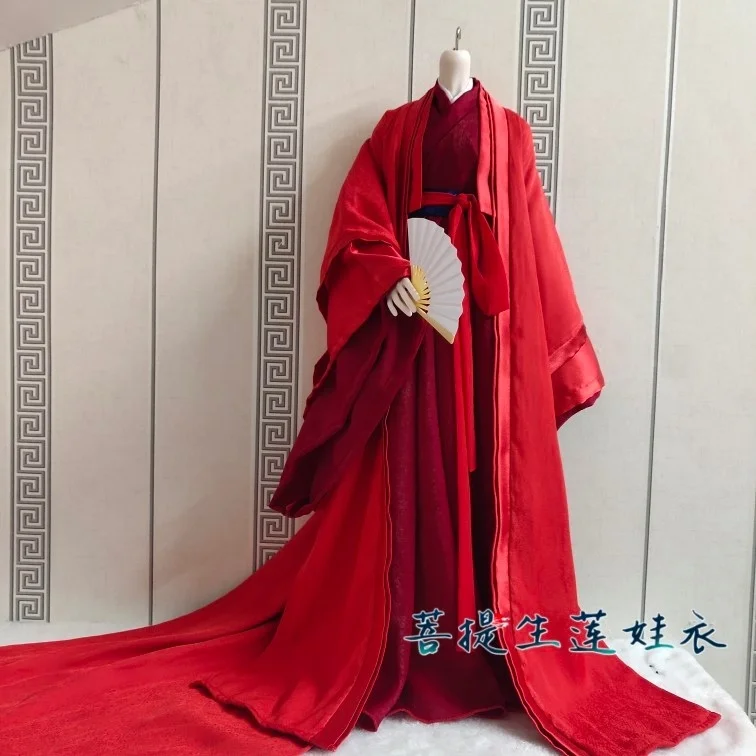 

WORD OF HONOR WenKeXing ZhouZiShu Full Set Chinese Style Costume Doll Set 1/6 1/4 Bjd Doll Boy Play House Dress Up Toys