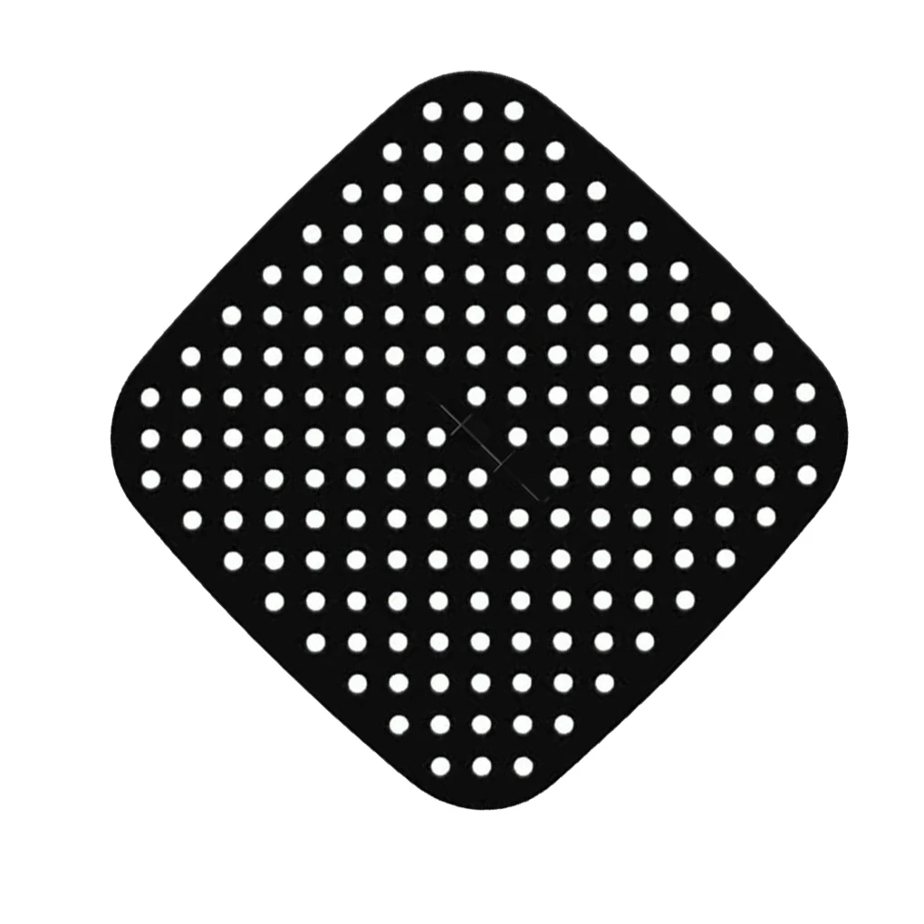

1/2/3/5 Reusable Air Fryer Liners Washable Non-Stick Airfryer Basket Mats Professional Air-Fryer Accessories Kitchen Black