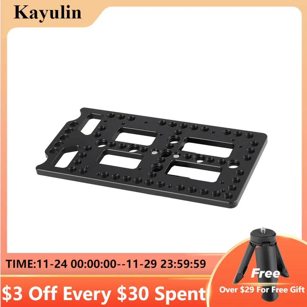 

Kayulin DSLR многофункциональная Монтажная Сырная пластина аккумулятор Сырная пластина для фотосъемки аксессуары