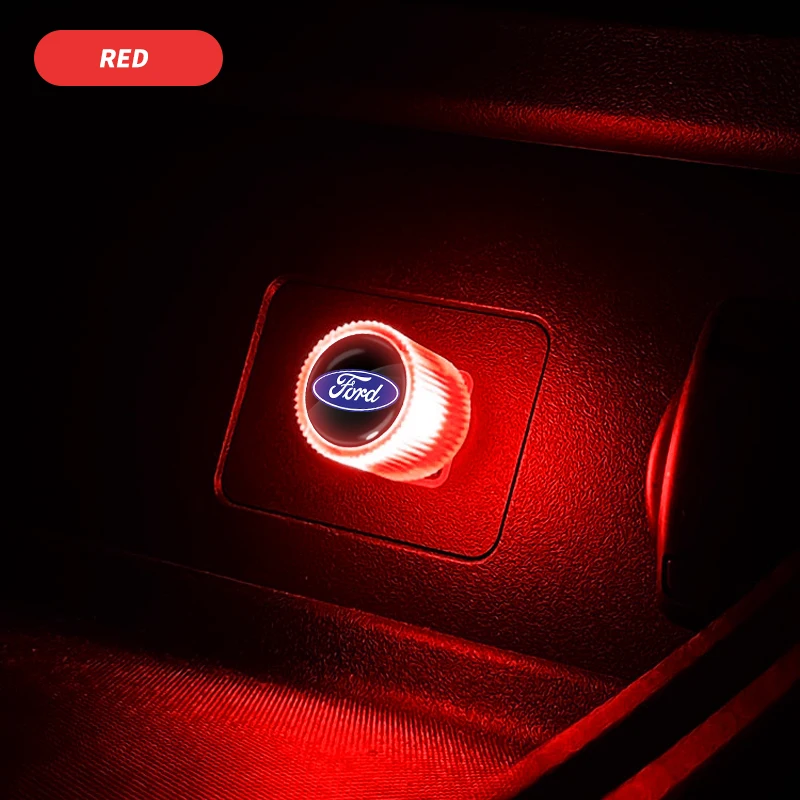 

7-цветный автомобильный светодиодный окружающий свет USB, бесплатная установка, внутренний декоративный светильник для Ford Fiesta MK7 MK8 MK5 MK4 MK6, аксессуары