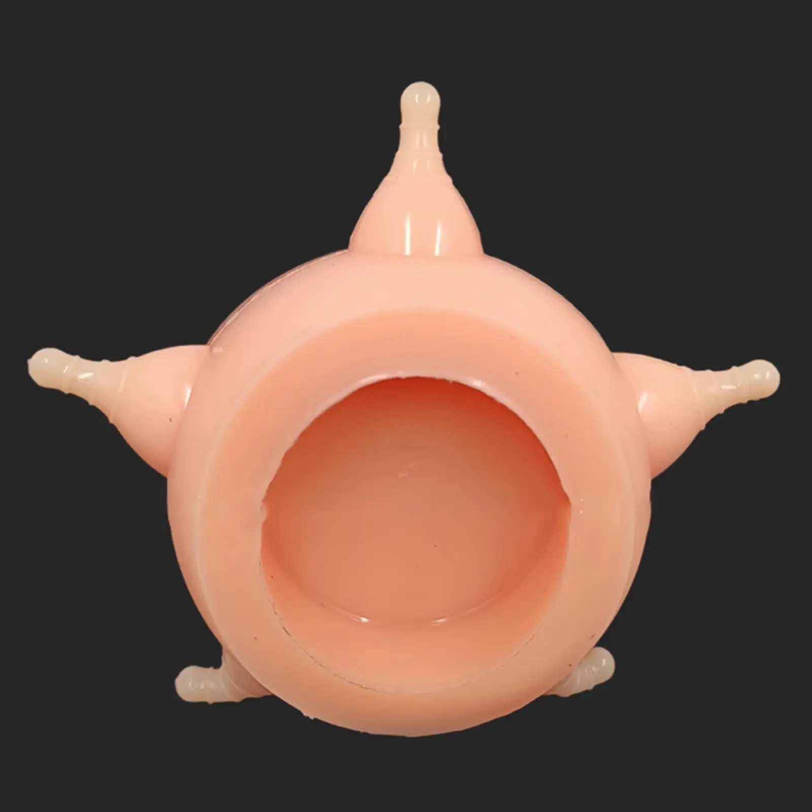 

Pet Silicone Puppy Feeder 5 Nipples Food Grade Nursing Station Easy to Clean
