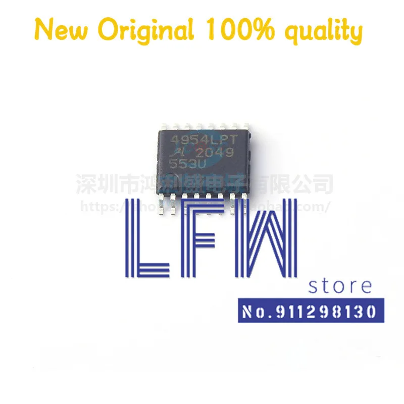 

5pcs/lot A4954ELPTR-T A4954ELP A4954 4954LPT TSSOP-16 Chipset 100% New&Original In Stock