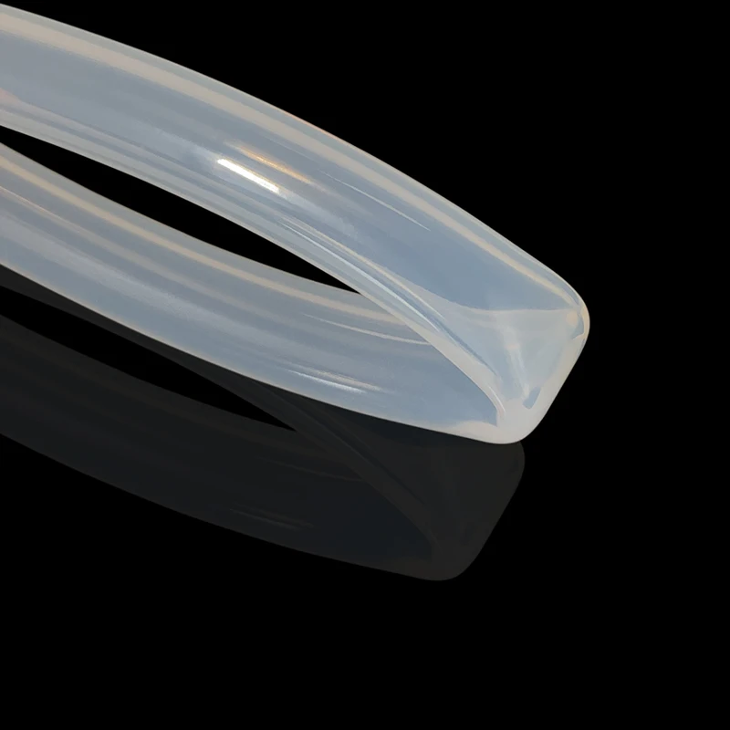 1 м пищевой прозрачный силиконовый резиновый шланг ID 15/16/18/20/22/25/30/40/50 мм наружный