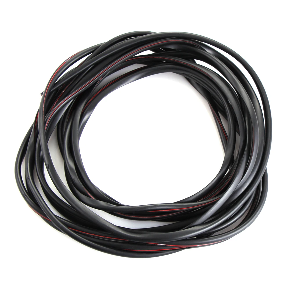 

5M Car Door trips Rubber Edge Protective Strips Side Doors Moldings Adhesive Scratch Protector Vehicle For Cars Auto