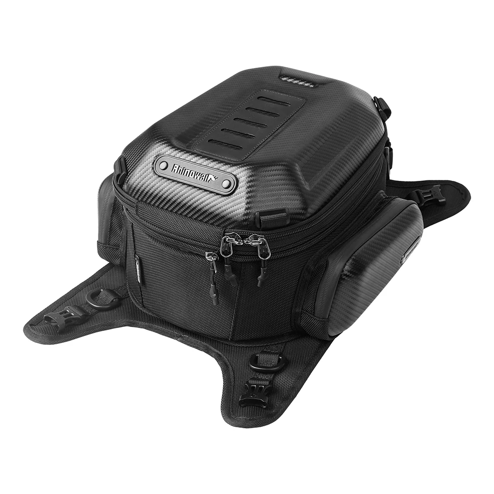 

Expandable Waterproof Motorcycle Fuel Bag 15-18L Large Capacity Motorcycle Bag Universal Motorcycle Fuel Bag Tools Storage Bag