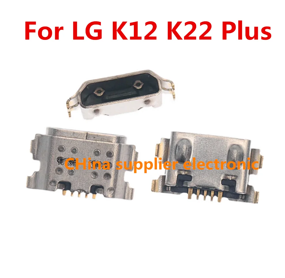 

10pcs-200pcs For LG K12 K22 Plus K40 Q60 Micro USB Charging Dock For Motorola MOTO E 2020 Charge Socket Port Jack Plug Connector